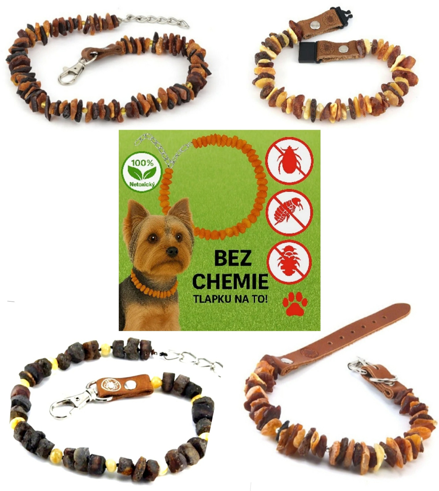 JANTAROVÉ OBOJKY ANTIPARAZITNÍ
