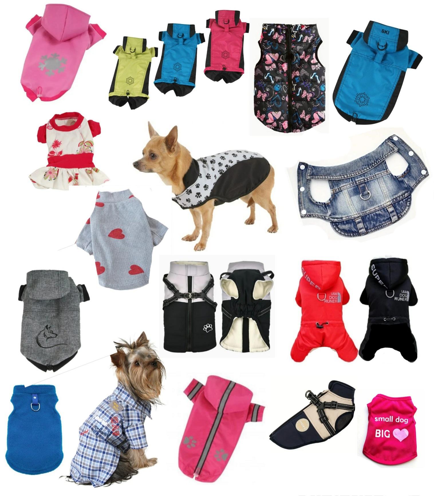 ZIMNÍ BUNDY, VESTY, KOMBINÉZY